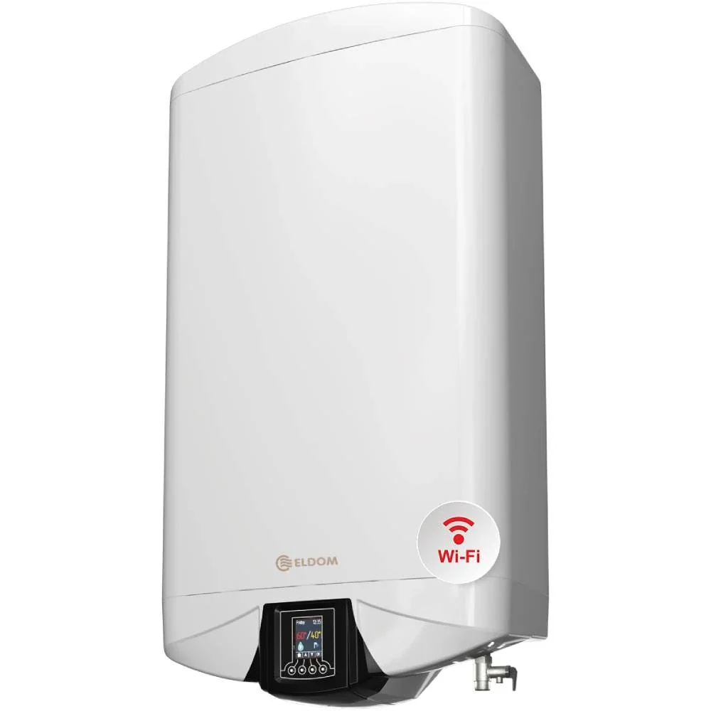 Водонагрівач Eldom Galant 60 2100+1200 W DU060W-W (60 л, Мокрий ТЕН)