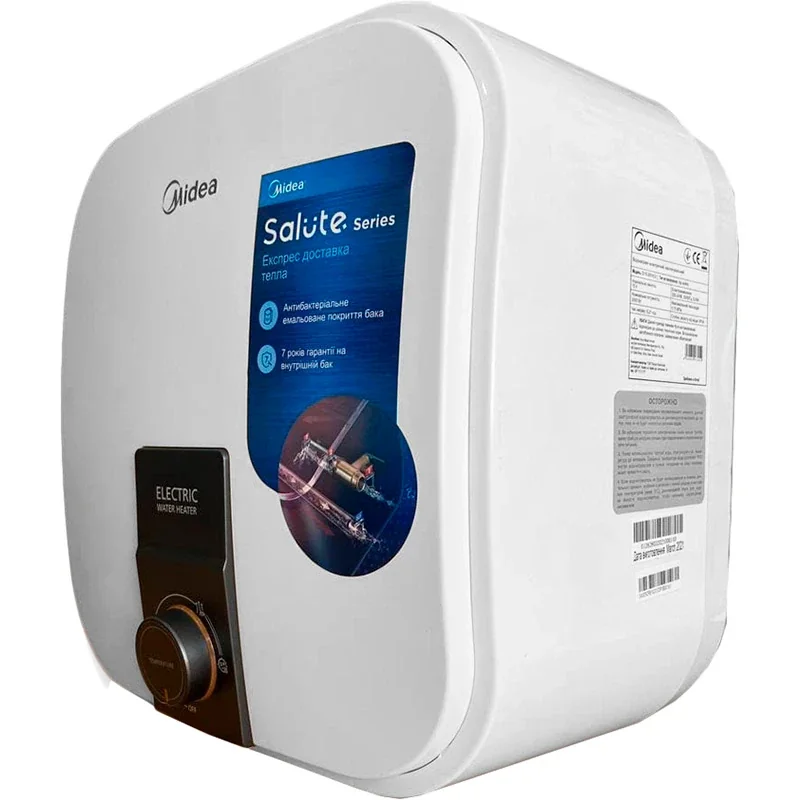 Водонагрівач Midea D10-20VI(U) (10 л, Мокрий ТЕН)